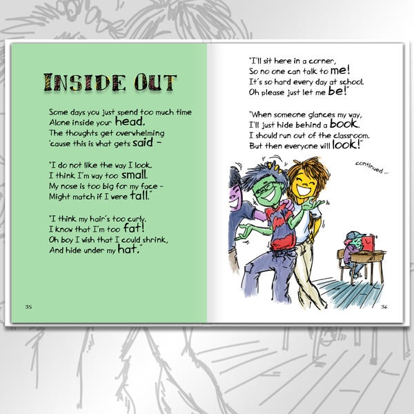 Sample Spread for 53 Rhymes: Inside Out Part 1