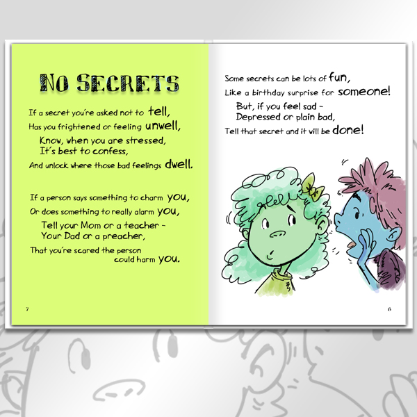 Sample Spread for 53 Rhymes: No Secrets